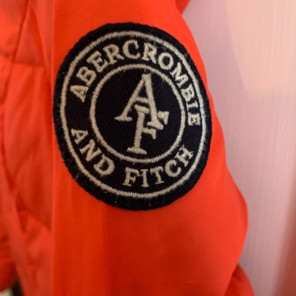 Brand new Abercrombie and Fitch Orange Jacket - Picture 2 of 3
